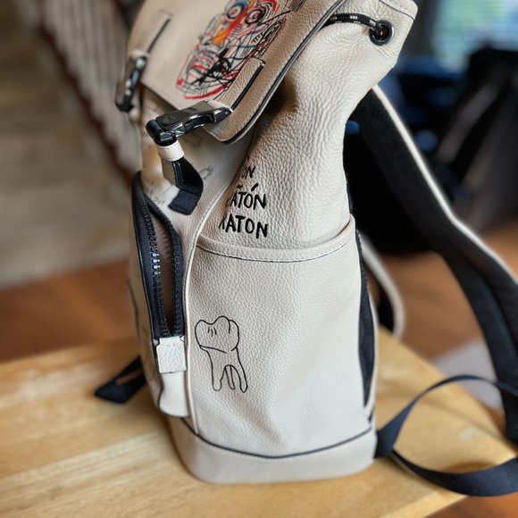 Coach Leather Basquiat Backpack - Picture 10 of 13